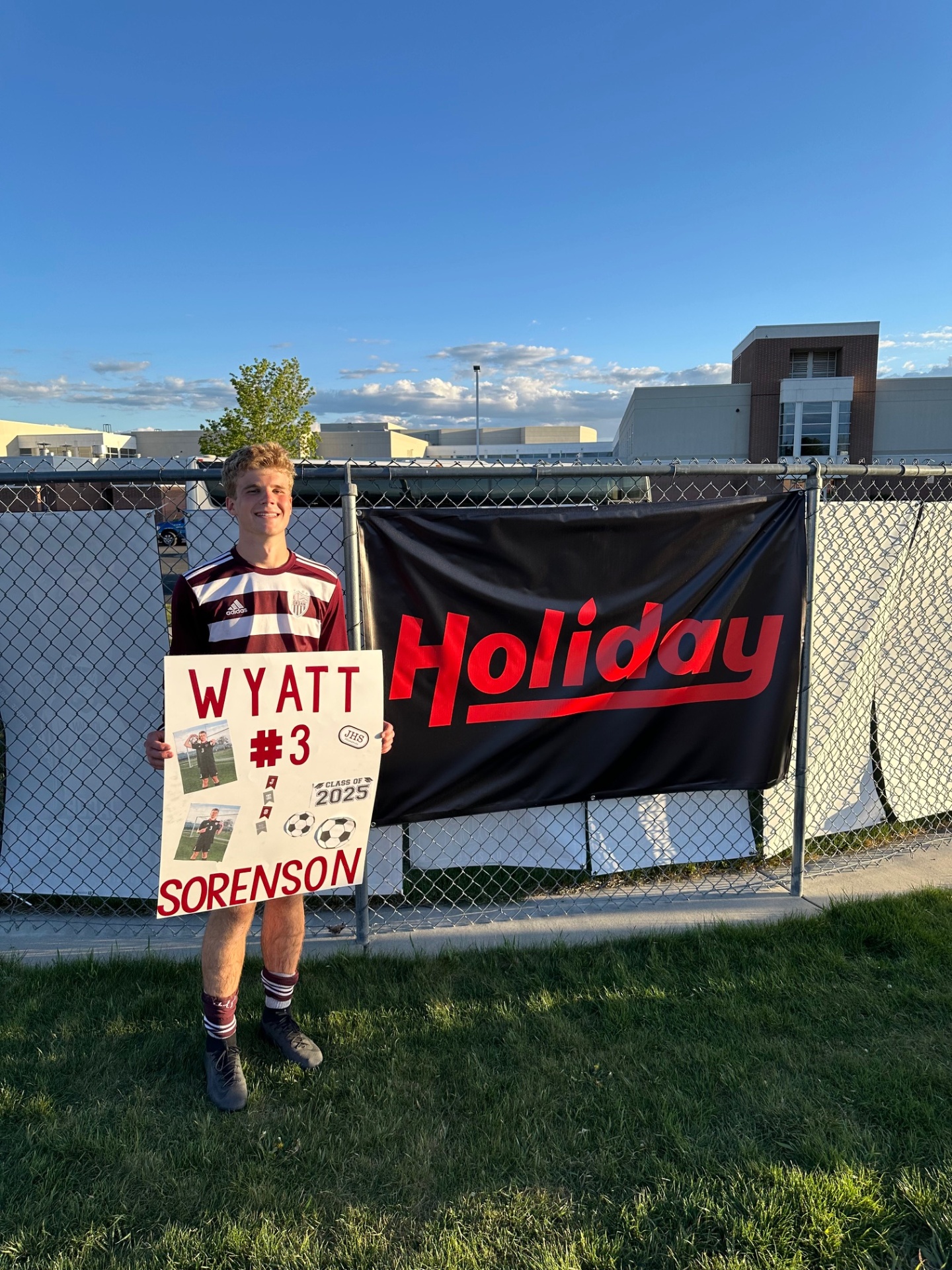 Holiday-sponsored student athlete