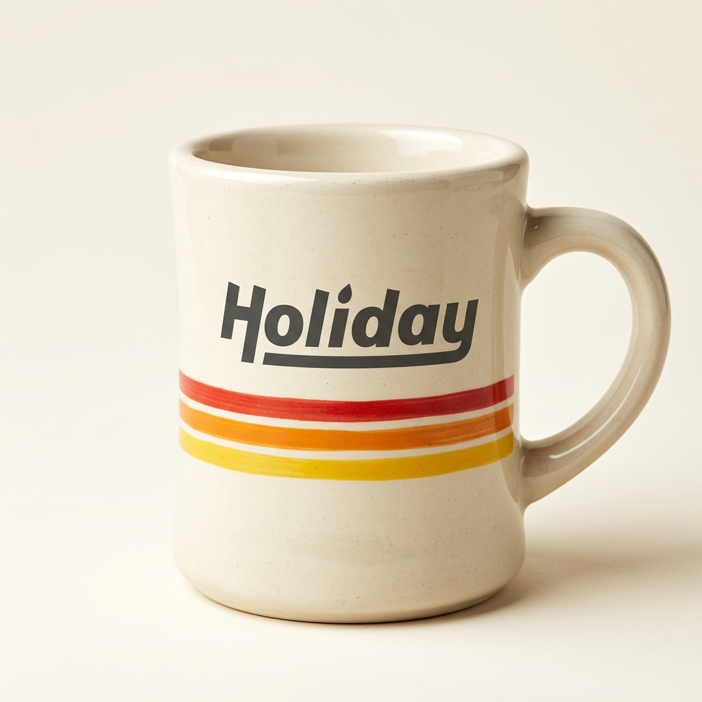 Canopy Stripe Diner Mug