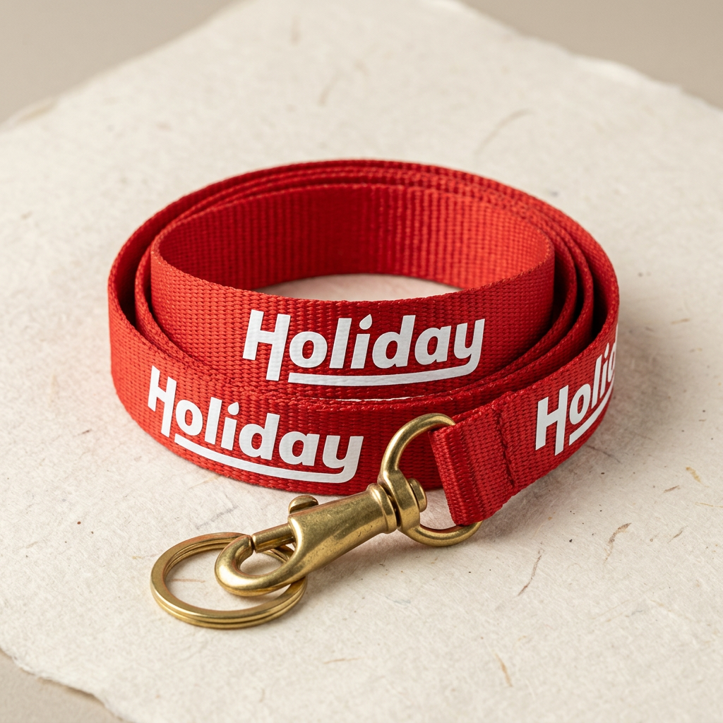 Holiday Lanyard