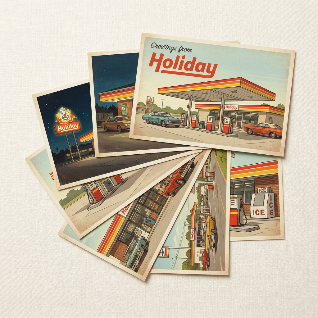 Holiday Station Postcard Set