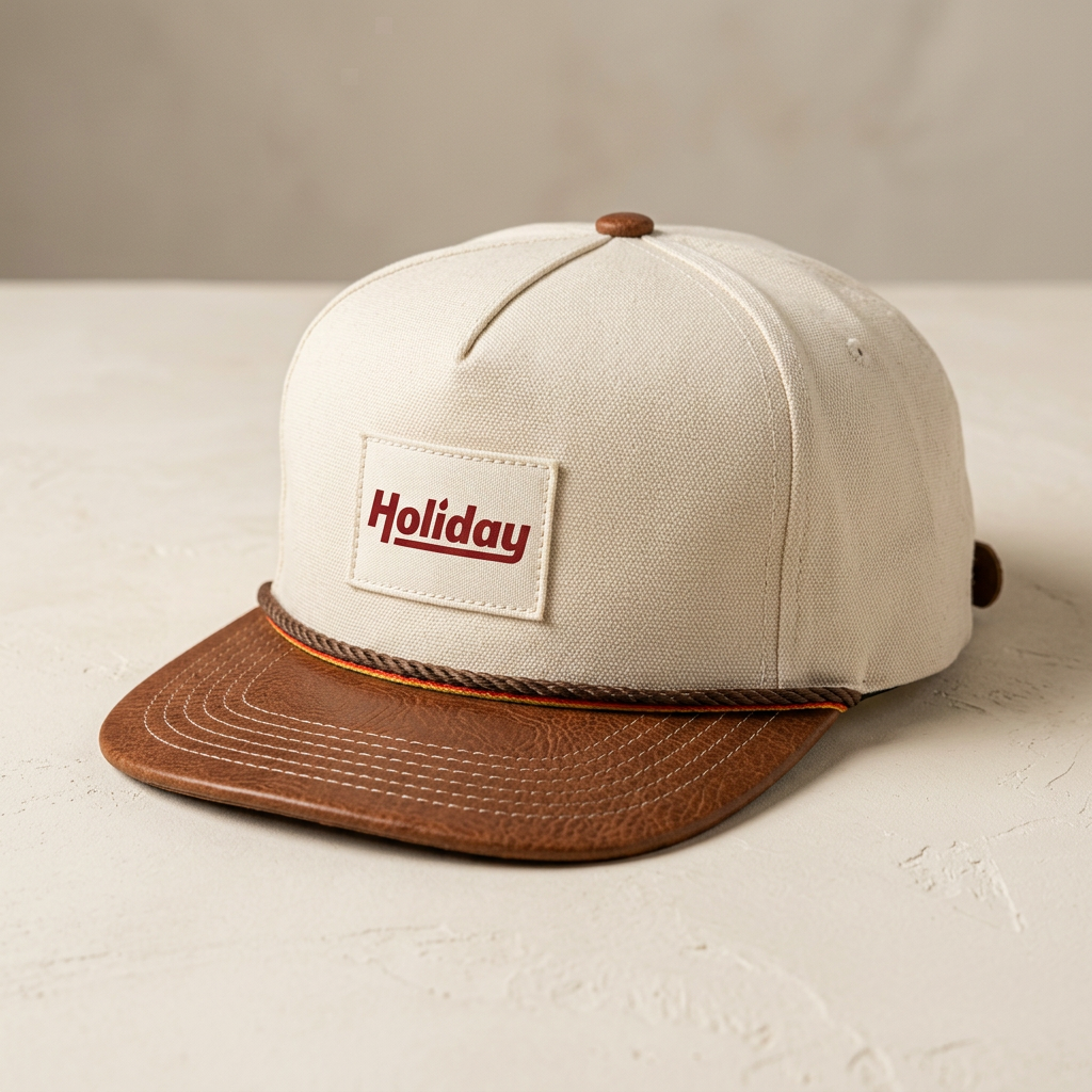 Canopy Stripe Rope Hat