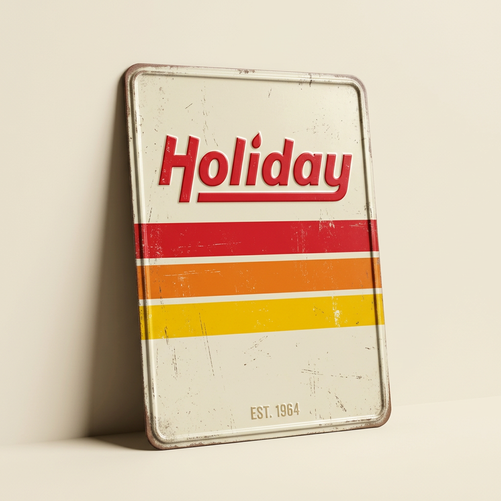 Est. 1964 Tin Sign