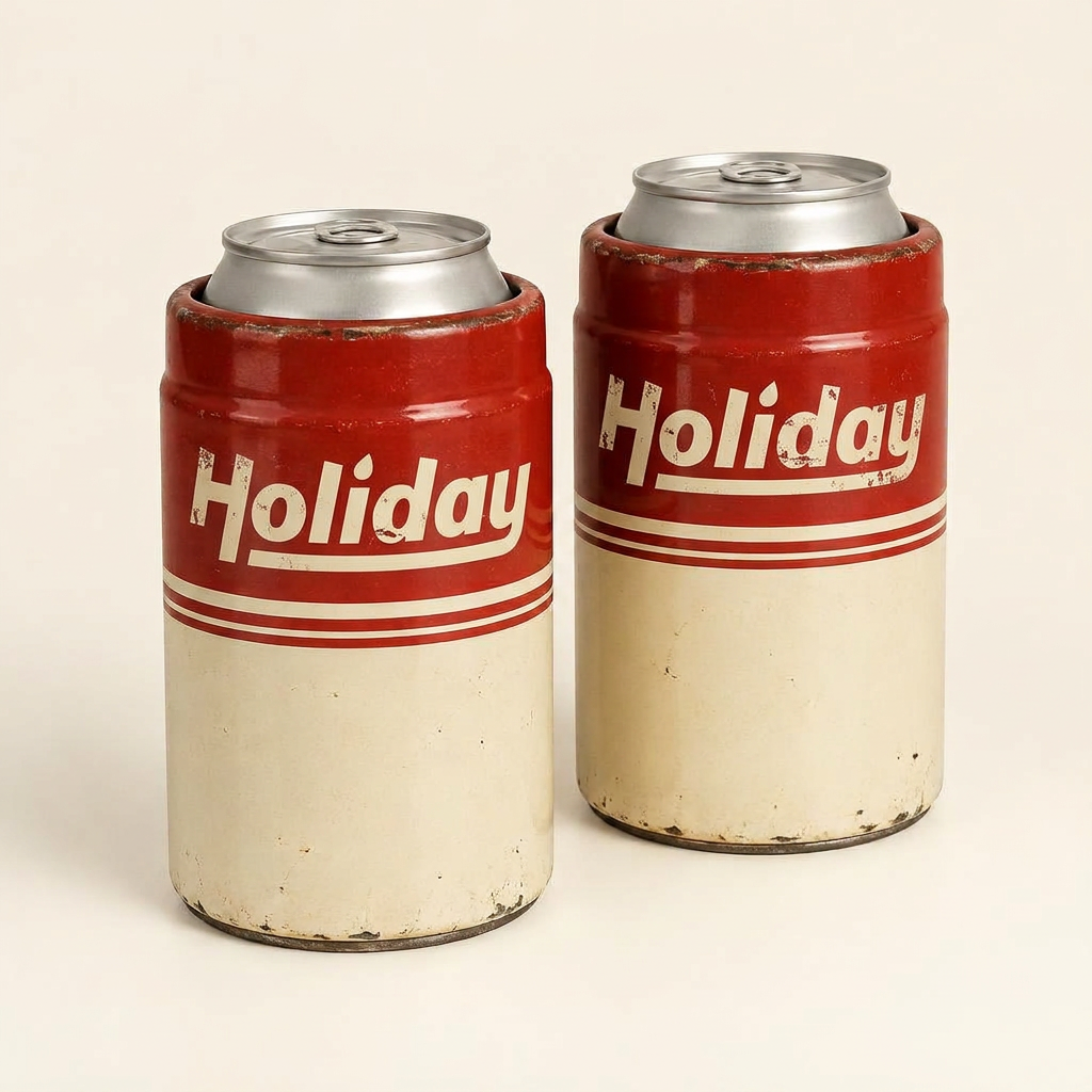 Enamel Can Cooler Set